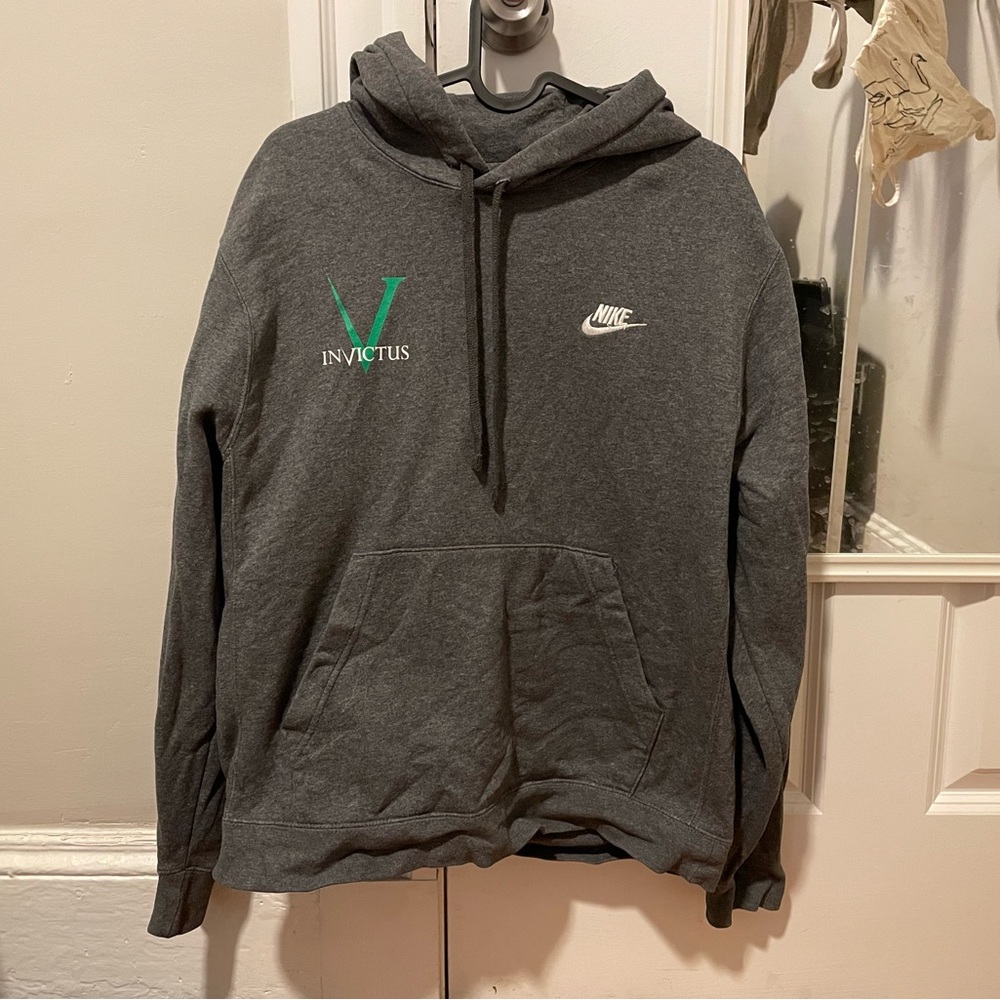 Invictus CrossFit Nike Hoodie Sweatshirt Grey